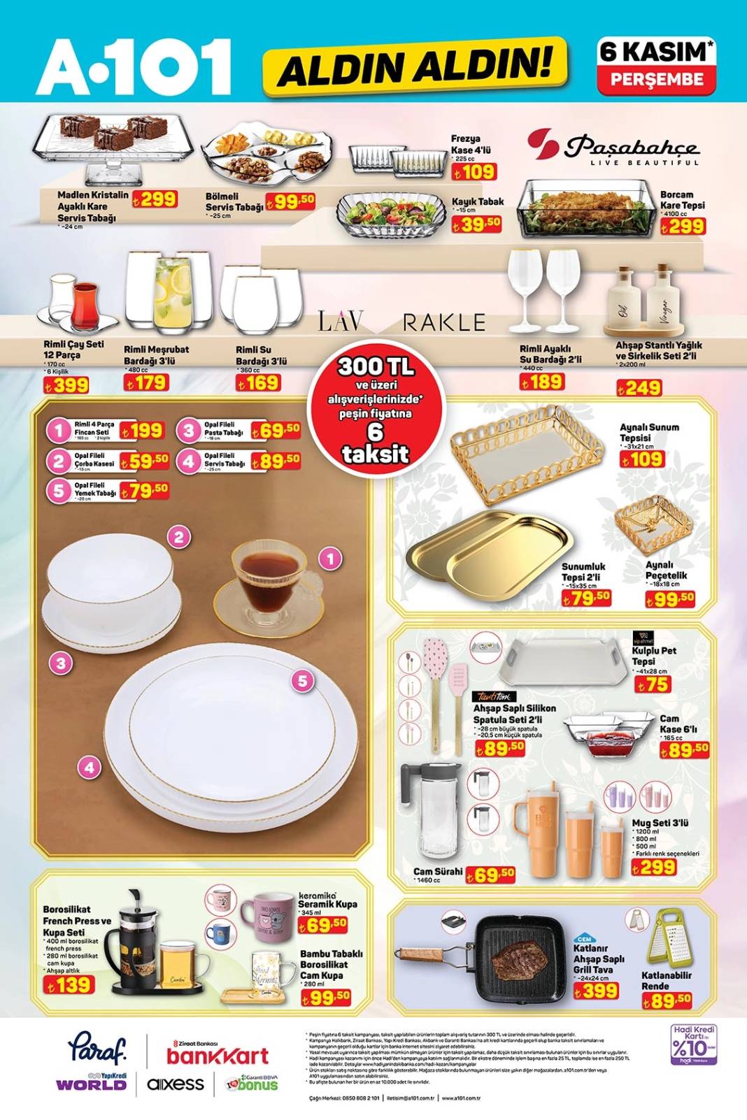 A101 6 Kasım aktüel kataloğu yayımlandı! TV’den motosiklete, halı yıkama makinesinden çay makinesine kadar indirim yağmuru! 6